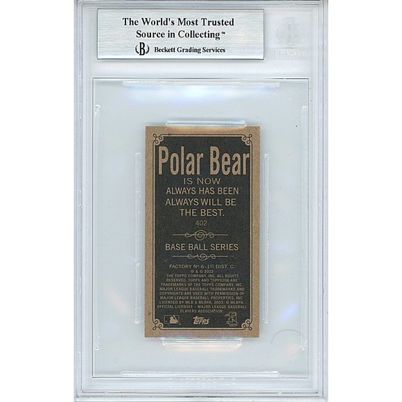 Hee Seop Choi Cubs Signed 2002 Topps 206 Baseball Card Beckett BAS Autographed - Picture 2 of 4